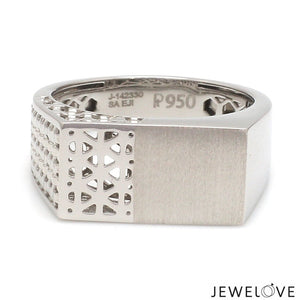 Men of Platinum | Platinum Ring for Men JL PT 1318