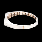 Load image into Gallery viewer, Men of Platinum | Platinum &amp; Rose Gold Bracelet for Men JL PTB 1170
