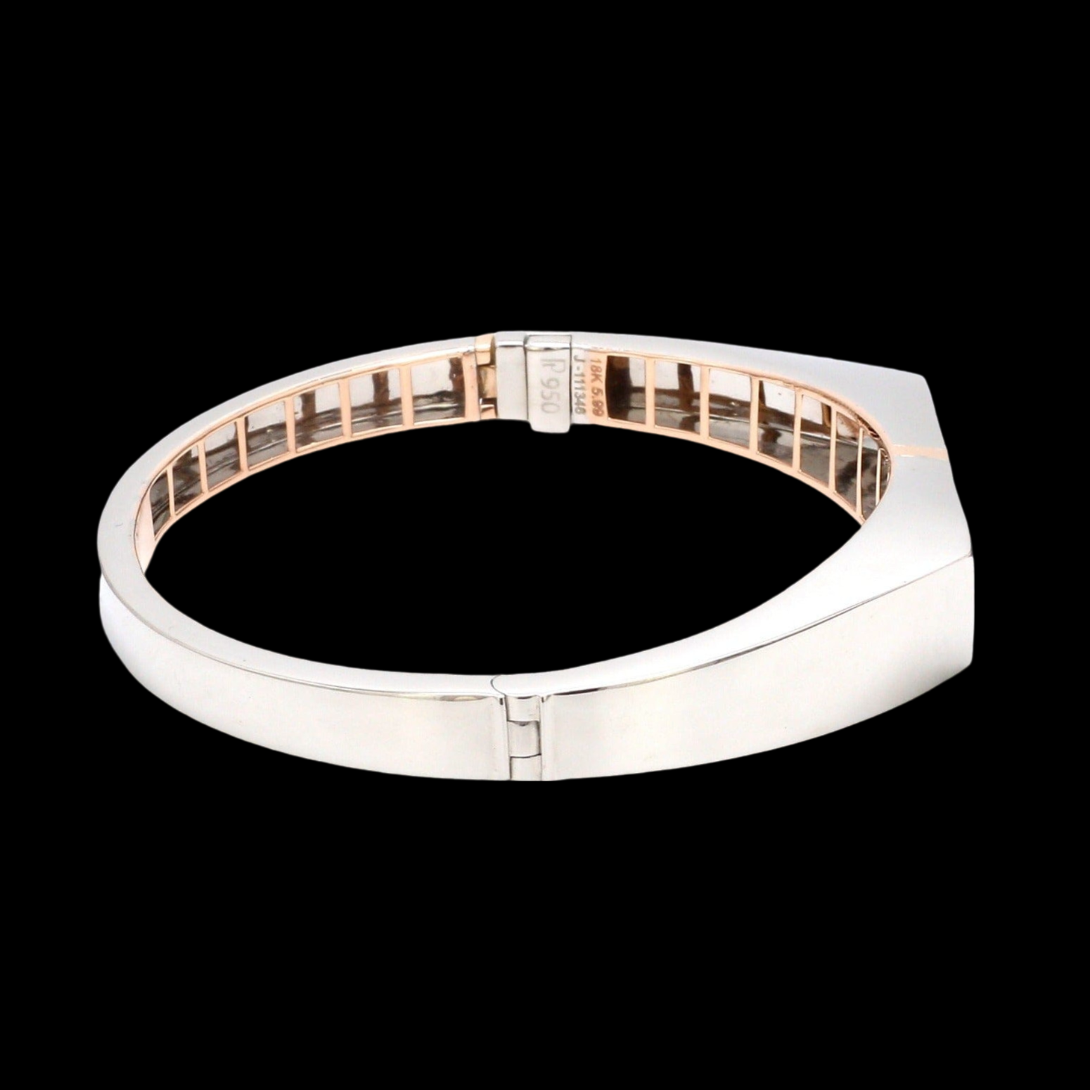 Men of Platinum | Platinum & Rose Gold Bracelet for Men JL PTB 1170