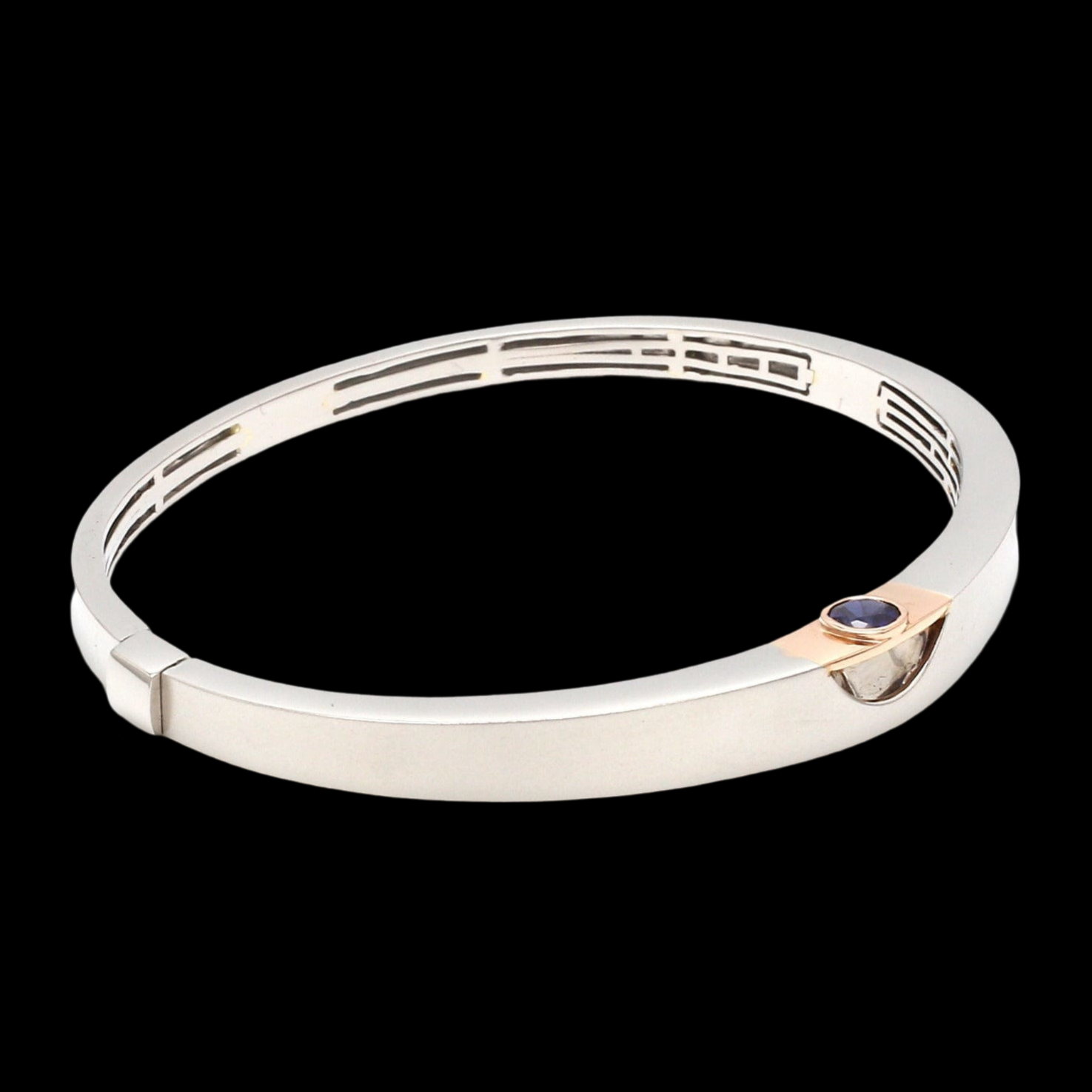 Men of Platinum | Platinum Rose Gold Bracelet for Men JL PTB 801