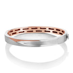 Load image into Gallery viewer, Men of Platinum | Platinum &amp; Rose Gold Bracelet for Men JL PTB 805
