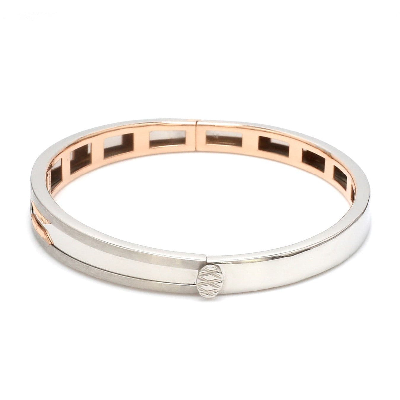 Men of Platinum | Platinum & Rose Gold Bracelet for Men JL PTB 807