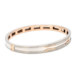 Men of Platinum | Platinum & Rose Gold Bracelet for Men JL PTB 807