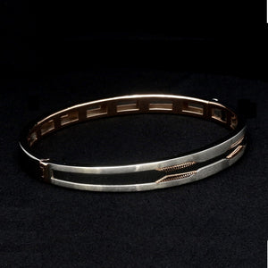 Men of Platinum | Platinum & Rose Gold Bracelet for Men JL PTB 807