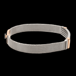 Load image into Gallery viewer, Men of Platinum| Platinum &amp; Rose Gold Bracelet for Men JL PTB 813
