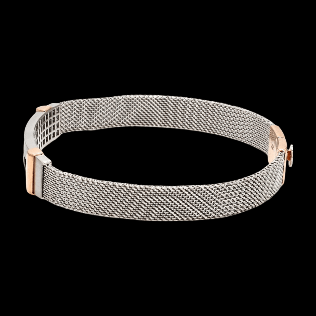 Men of Platinum| Platinum & Rose Gold Bracelet for Men JL PTB 813