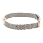 Load image into Gallery viewer, Men of Platinum| Platinum &amp; Rose Gold Bracelet for Men JL PTB 813
