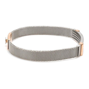 Men of Platinum| Platinum & Rose Gold Bracelet for Men JL PTB 813