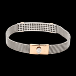 Load image into Gallery viewer, Men of Platinum| Platinum &amp; Rose Gold Bracelet for Men JL PTB 813
