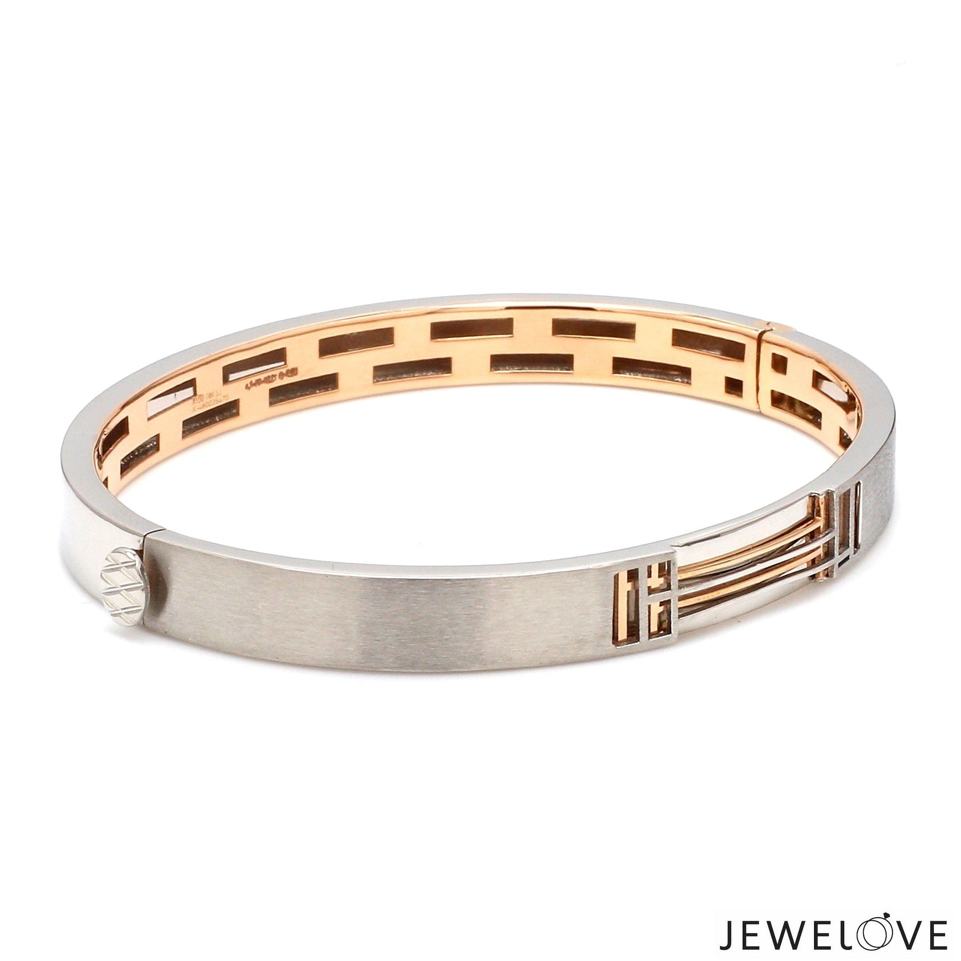 Men of Platinum | Rose Gold Bracelet for Men JL PTB 1203