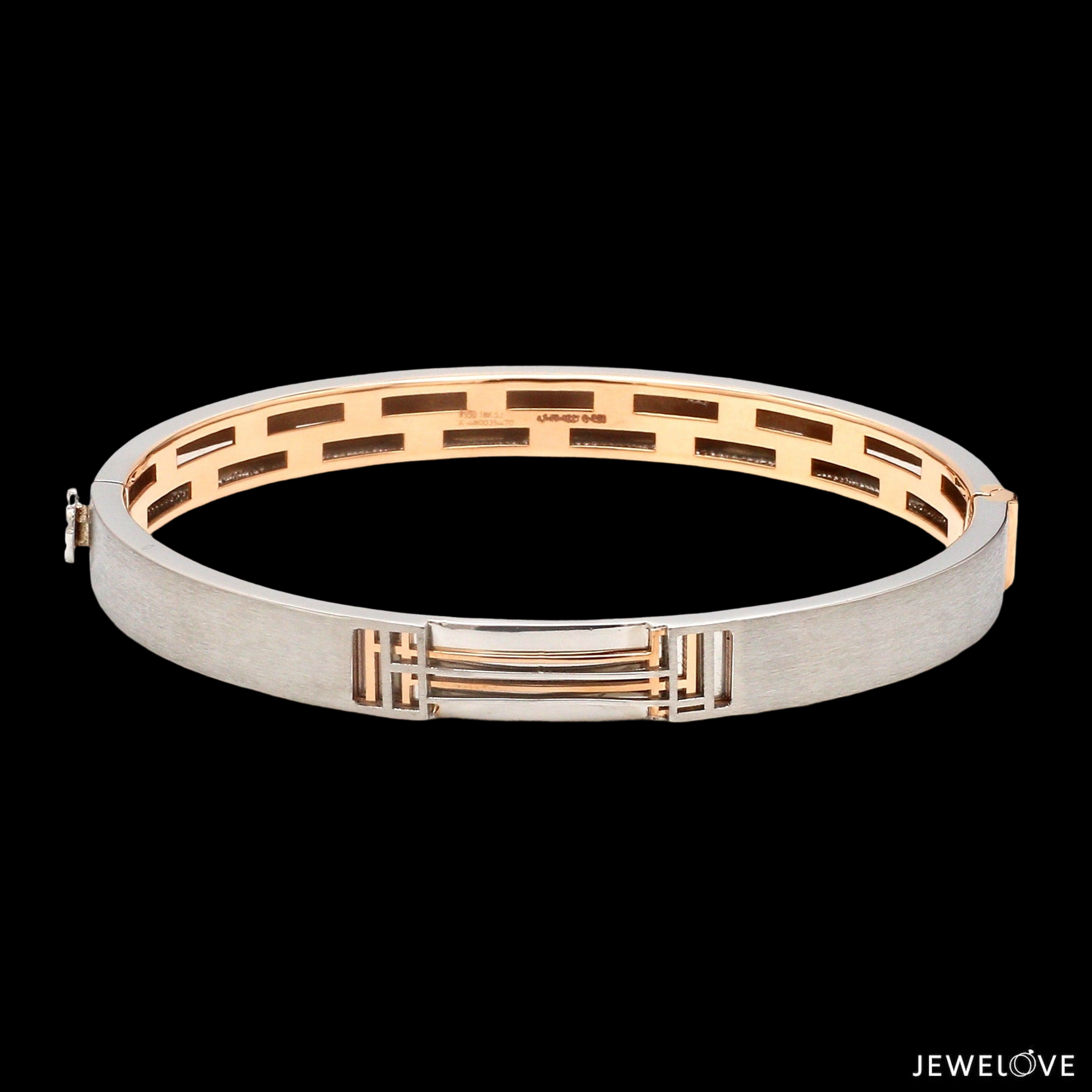 Men of Platinum | Rose Gold Bracelet for Men JL PTB 1203