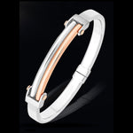 Load image into Gallery viewer, Men of Platinum | Rose Gold  Bracelet for Men JL PTB 1269
