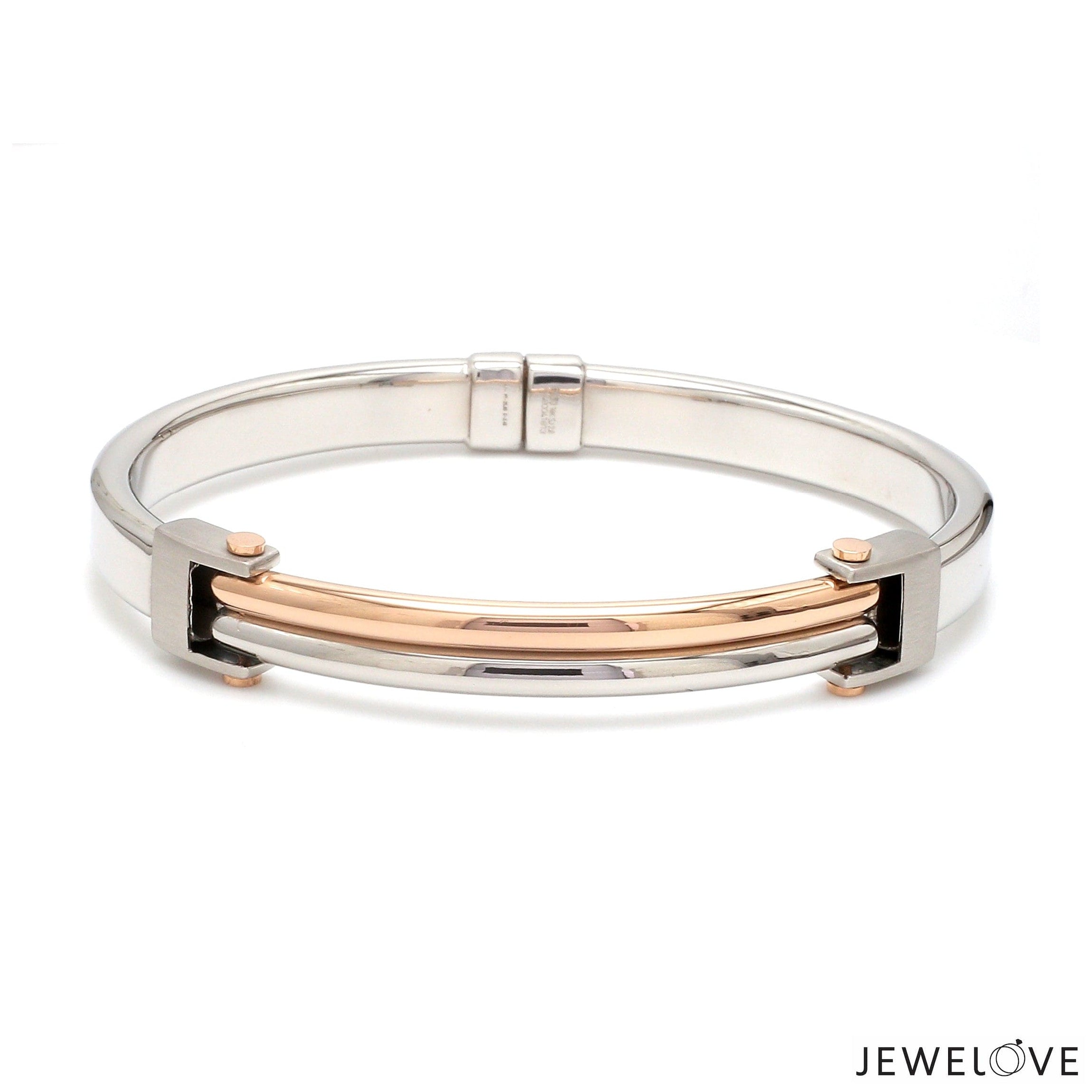 Men of Platinum | Rose Gold  Bracelet for Men JL PTB 1269