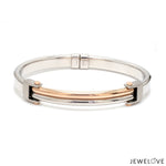 Load image into Gallery viewer, Men of Platinum | Rose Gold  Bracelet for Men JL PTB 1269
