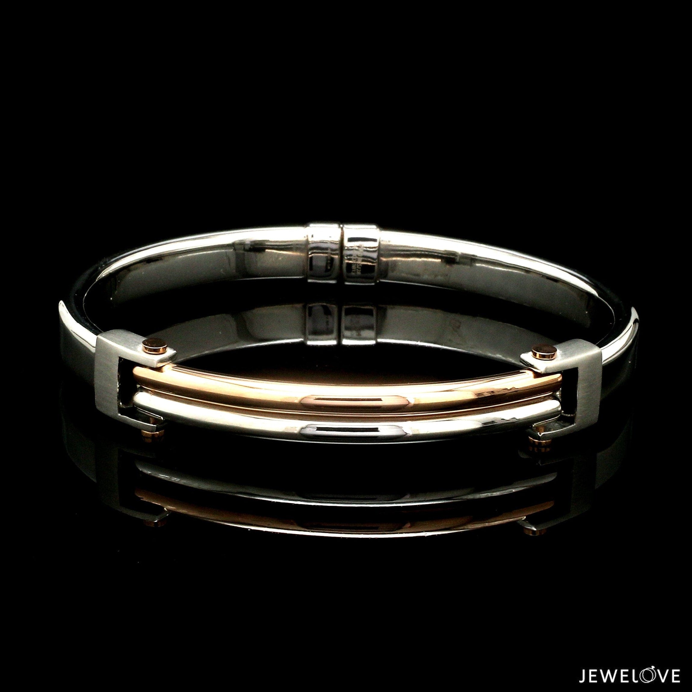 Men of Platinum | Rose Gold  Bracelet for Men JL PTB 1269