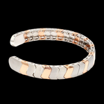 Load image into Gallery viewer, Men of Platinum | Rose Gold Fusion Cuff Bracelet for Men JL PTB 649
