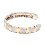 Load image into Gallery viewer, Men of Platinum | Rose Gold Fusion Cuff Bracelet for Men JL PTB 649
