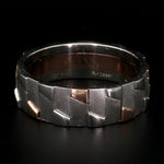 Load image into Gallery viewer, Men of Platinum | Rose Gold Fusion Ring for Men JL PT 684
