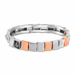 Load image into Gallery viewer, Men of Platinum | Rose Gold with Bracelet for Men JL PTB MSD 103
