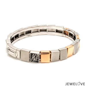 Men of Platinum | Rose Gold with Bracelet for Men JL PTB MSD 103