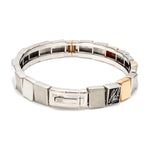 Load image into Gallery viewer, Men of Platinum | Rose Gold with Bracelet for Men JL PTB MSD 103
