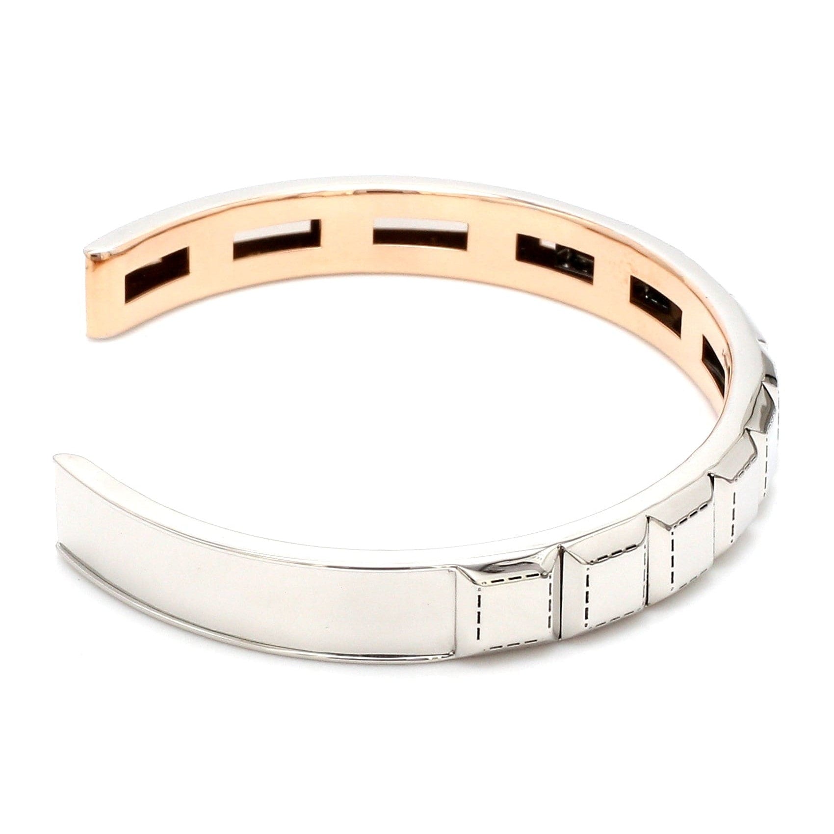 Men of Platinum | Statement Platinum Cuboid Bracelet JL PTB 742