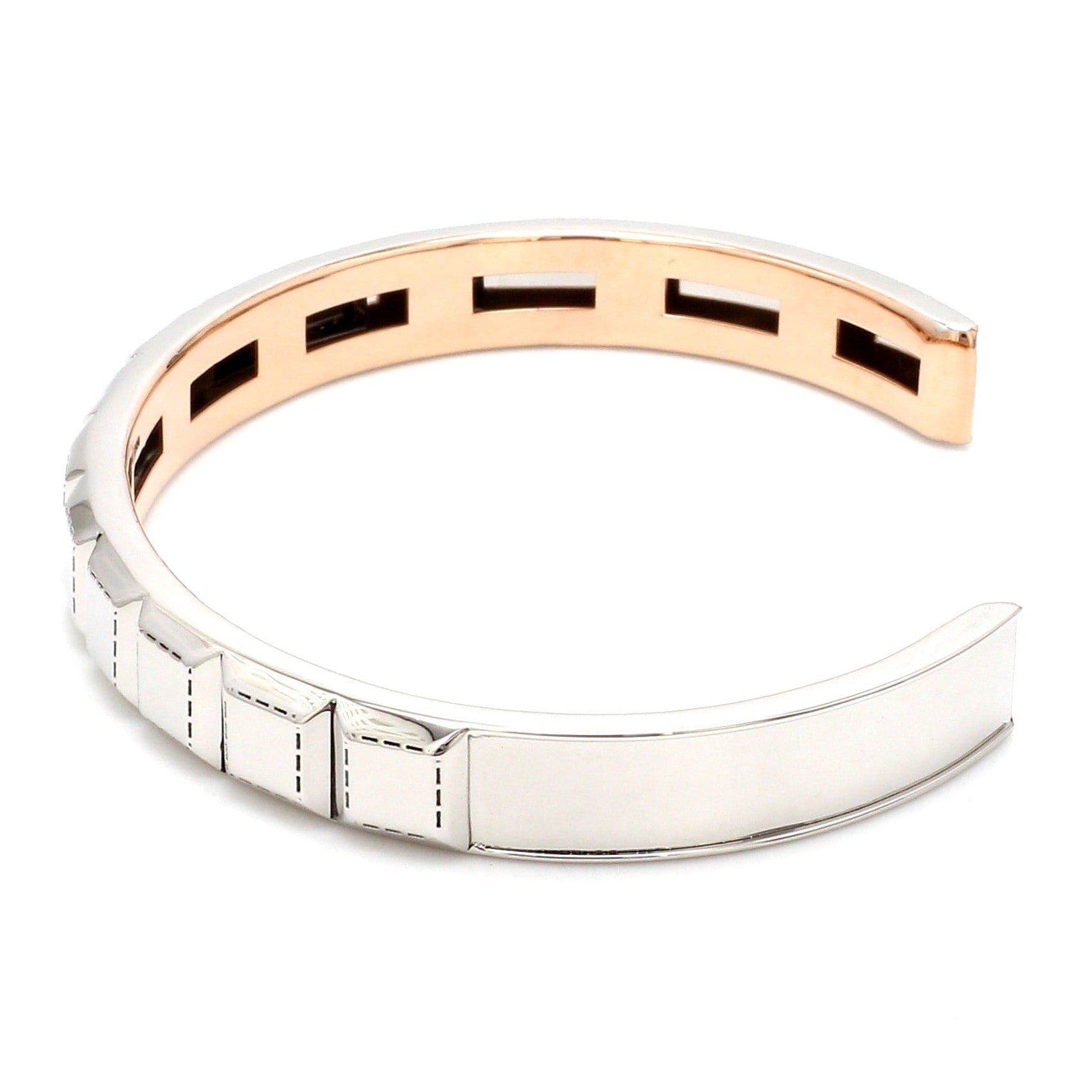 Men of Platinum | Statement Platinum Cuboid Bracelet JL PTB 742