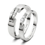 Load image into Gallery viewer, New Style Platinum Love Bands JL PT 202
