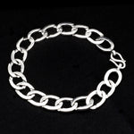 Load image into Gallery viewer, Plain Platinum Bracelet for Men JL PTB 1169
