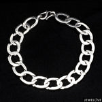 Load image into Gallery viewer, Plain Platinum Bracelet for Men JL PTB 1169
