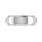 Load image into Gallery viewer, Plain Platinum Couple Ring JL PT MB RB 123
