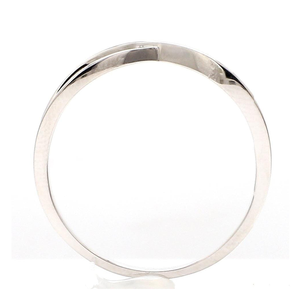 Plain Platinum Infinity Ring JL PT 911