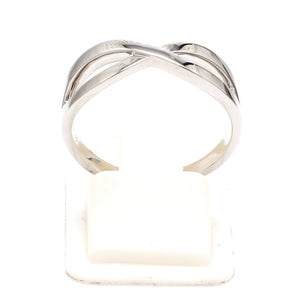 Plain Platinum Infinity Ring JL PT 911