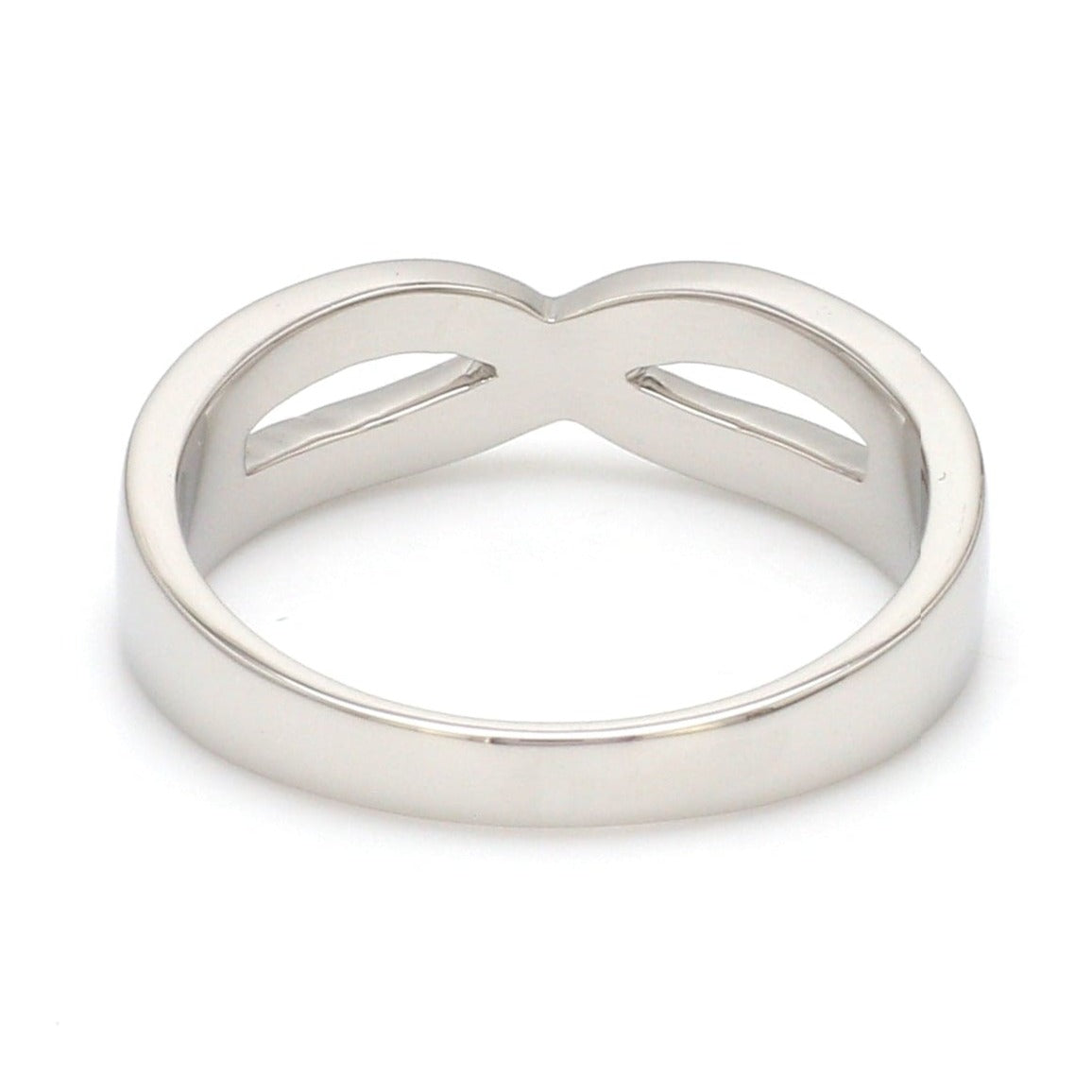 Plain Platinum Infinity Ring JL PT 911