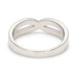 Load image into Gallery viewer, Plain Platinum Infinity Ring JL PT 911
