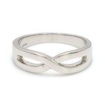 Load image into Gallery viewer, Plain Platinum Infinity Ring JL PT 911
