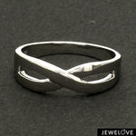 Load image into Gallery viewer, Plain Platinum Infinity Ring JL PT 911
