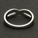 Load image into Gallery viewer, Plain Platinum Infinity Ring JL PT 911
