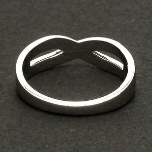 Plain Platinum Infinity Ring JL PT 911