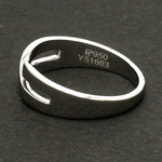 Load image into Gallery viewer, Plain Platinum Infinity Ring JL PT 911
