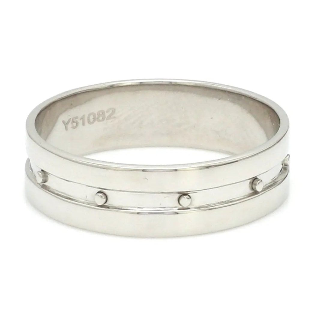 Plain Platinum Love Bands JL PT 132