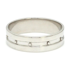 Plain Platinum Love Bands JL PT 132