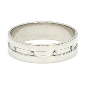 Plain Platinum Love Bands JL PT 132