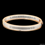 Load image into Gallery viewer, Platinum &amp; 18K Rose Gold Bracelet for Men JL PTB 1221
