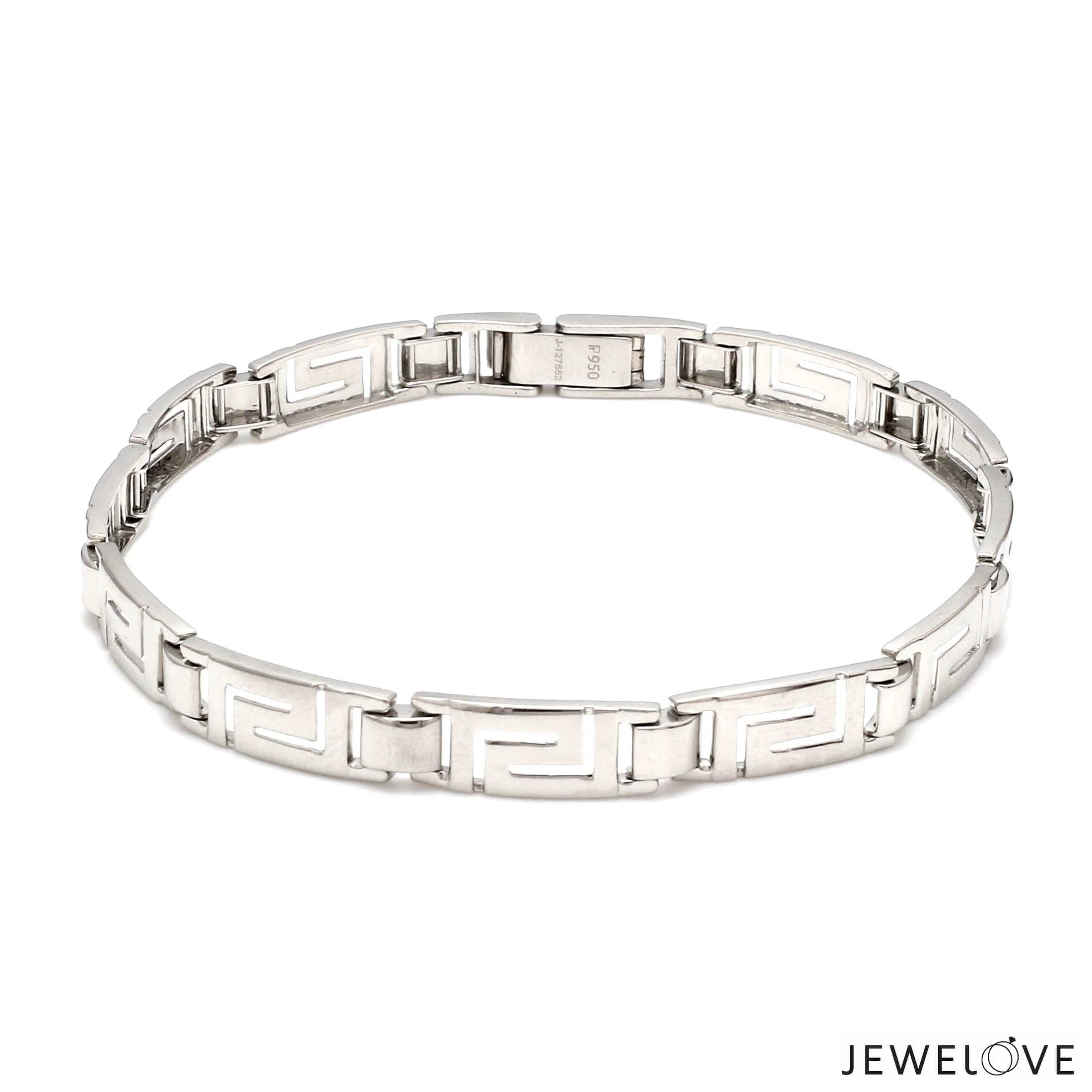 Platinum Bracelet for Men JL PTB 1058-A