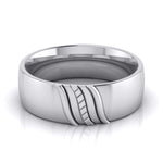 Load image into Gallery viewer, Platinum Couple Love Bands JL PT CB-7
