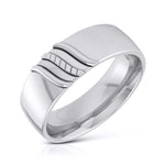 Load image into Gallery viewer, Platinum Couple Love Bands JL PT CB-7
