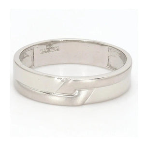 Platinum Couple Rings - Bonded Forever JL PT 455