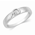 Load image into Gallery viewer, Platinum Love Bands with Complementary Hearts JL PT 243
