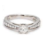 Load image into Gallery viewer, Platinum Couple Rings with Solitaires JL PT 624
